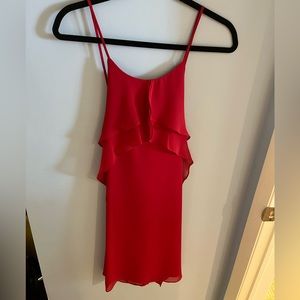 BCBG Red Mini Dress